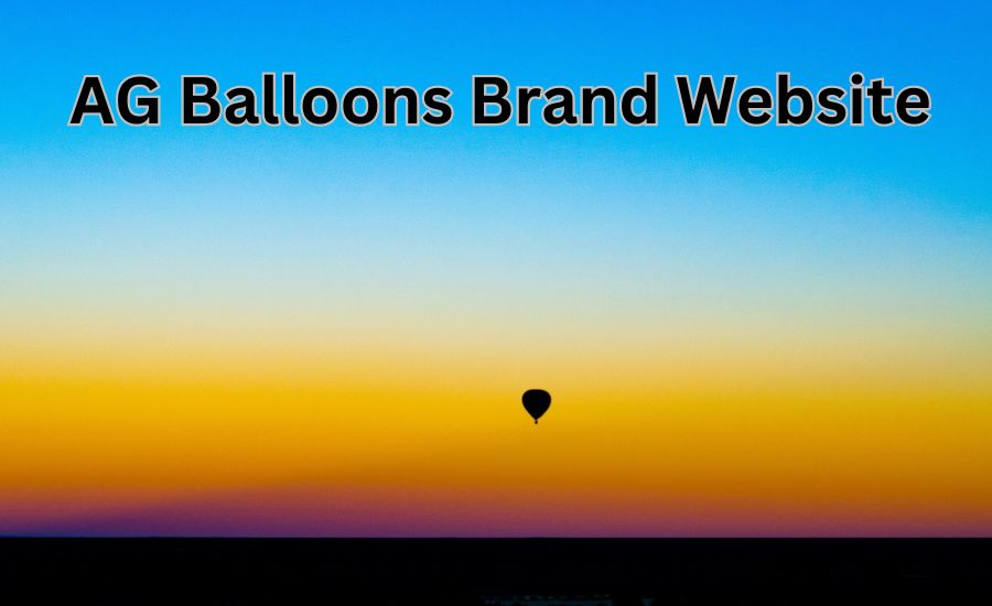 AG Balloons Brand Website