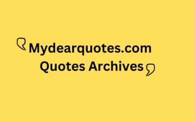 mydearquotes.com quotes archives