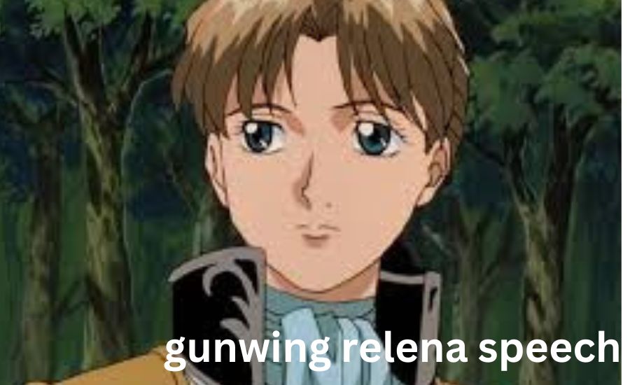 gunwing relena speech